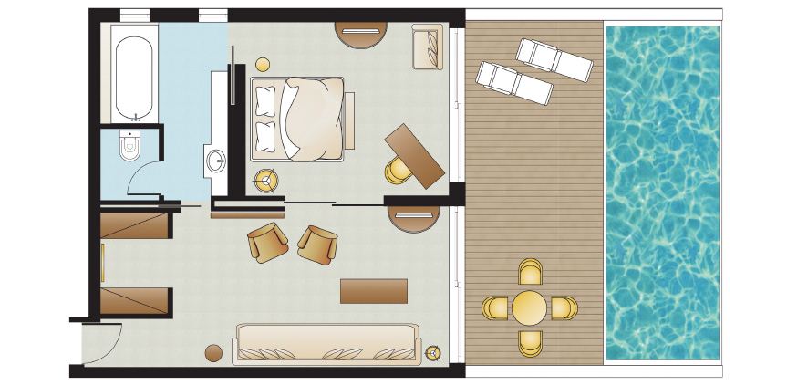astir-executive-suite-private-pool-astir-alexandroupolis-floorplan